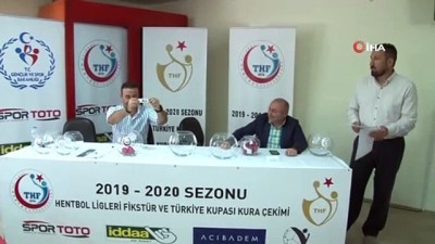 fikstur - Hentbolda Süper Lig fikstürü ve Türkiye Kupası kuraları çekildi Videosu