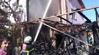 Suluova'da depo yangını - AMASYA