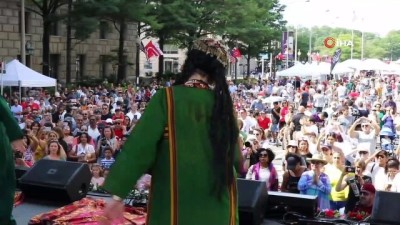 folklor gosterisi -  - ABD’de Türk festivaline büyük ilgi  Videosu