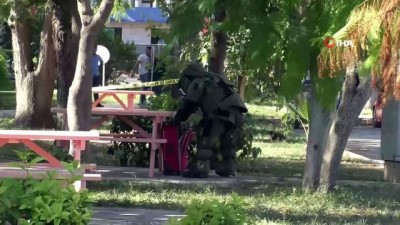 bomba imha uzmani -  Antalya’da şüpheli valiz Videosu