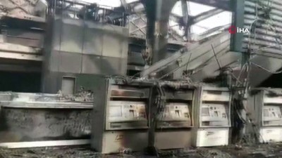 tren istasyonu -  - Cidde'deki hızlı tren istasyonundaki hasar görüntülendi Videosu