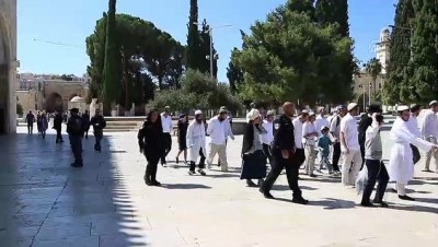 ibrani - Fanatik Yahudilerin Mescid-i Aksa baskınları sürüyor - KUDÜS Videosu
