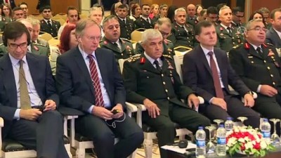 bomba imha robotu - Jandarma ile AB ve İspanya Büyükelçiliği arasında 'kriminal uzmanlık' için iş birliği - ANKARA  Videosu