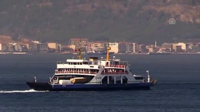 akkale - Türk boğazlarından 6 ayda 40 bin 880 gemi geçti - ÇANAKKALE  Videosu