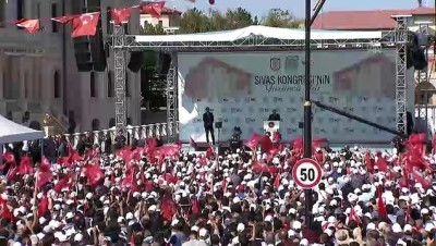 Cumhurbaşkanı Erdoğan: 'Sivas'ın gönlünde nifak değil, birlik, beraberlik duyguları yer bulur' - ANKARA 