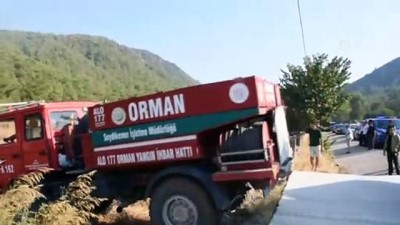 is makinesi - Muğla'da orman yangını (6)  Videosu