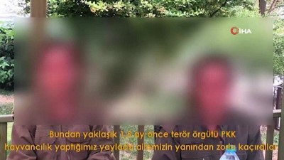  Terör örgütü PKK'nın kaçırdığı kız çocukları jandarmaya sığındı