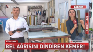 Bel ağrısını dindiren kemer!