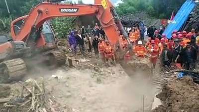 - Çin'de Heyelan: 9 Kayıp 