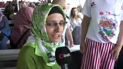 kullar -  Eyüpsultanlı 500 kadın boğaz havası aldı Videosu