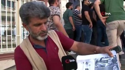  HDP önünde eylem yapan Celil Begdaş: 'Benim oğlum dağda, onların oğlu Fransa’da lüks hayat yaşıyor'