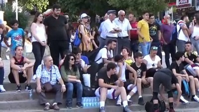 basketbol turnuvasi - Şehzadeler Sokak Basketbol Turnuvası başladı Videosu