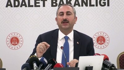Adalet Bakanı Abdulhamit Gül: ''Başarılı bir arabuluculuk uygulaması var'' - ANKARA 