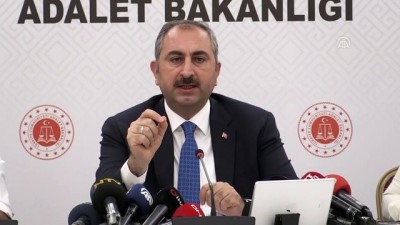 Adalet Bakanı Abdulhamit Gül: ''Şiddetin her türlüsünü kınıyoruz, reddediyoruz' - ANKARA 