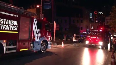 Ataşehir'de 3 katlı bir kafe'de yangın çıktı, olay yerinde çok sayıda itfaiye ekibi gönderildi. 