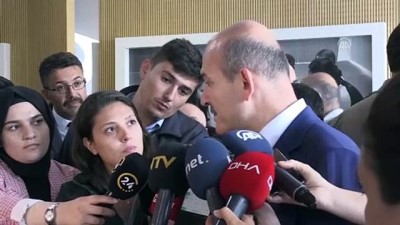 İçişleri Bakanı Soylu, basın mensuplarının sorularını cevapladı - ANKARA 
