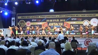 Türkiye Vücut Geliştirme Fitness Şampiyonası ve Milli Takım Seçmeleri - ANTALYA