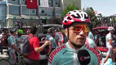 takim kampi - Uluslararası Yol Bisiklet Yarışı başladı  Videosu
