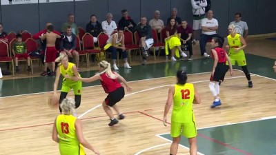 basketbol takimi - Kadına şiddete uluslararası turnuvada tepki - KOCAELİ  Videosu