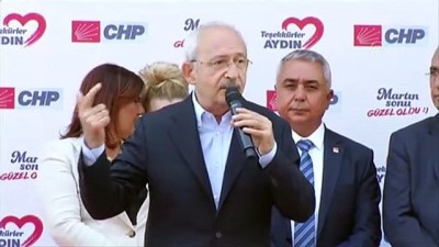 Kılıçdaroğlu: 'Cumhurbaşkanı tarafsız olmalı' - AYDIN 