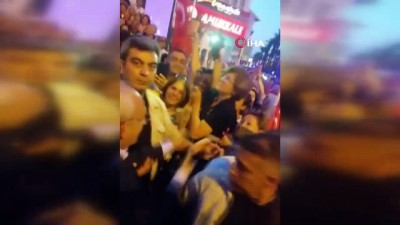  Kılıçdaroğlu’na yumurta atıldı, polis bir kişiyi gözaltına aldı