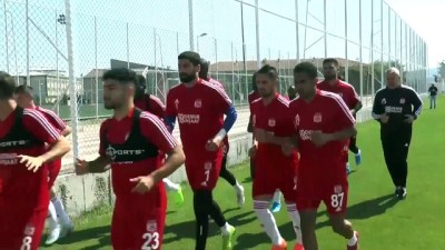 Sivasspor'da Başakşehir maçı hazırlıkları - SİVAS 