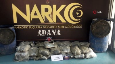  Toprağa gömülü halde 69 kilo 950 gram esrar ele geçirildi 