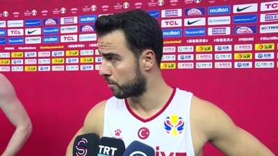 basketbol maci - Türkiye - Karadağ basketbol maçının ardından - SHANGHAY Videosu