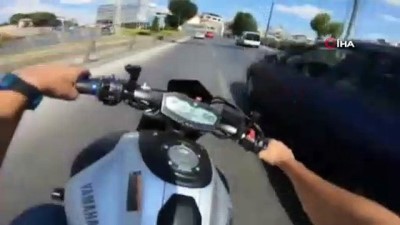 hapis cezasi -  İstanbul’da motosikletle trafikte terör estiren “ithal” maganda yakalandı  Videosu