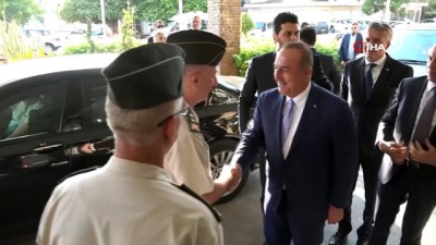  Dışişleri Bakanı Çavuşoğlu, Maraş'ta incelemelerde bulundu