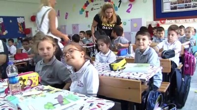 ogrenciler -  - Edirne’de ilk ders zili çaldı, 55 bin 251 öğrenci ders başı yaptı  Videosu