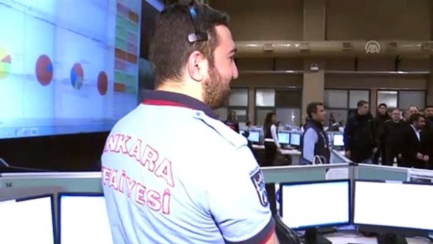 Ankara Valisi Sahin 112 Acil Cagri Merkezi Nde Yilbasi Tedbirlerini Denetledi