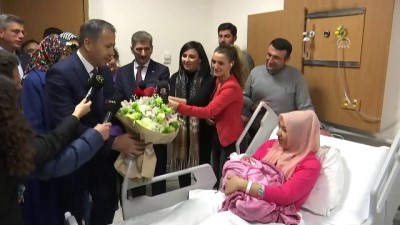 İstanbul Valisi Yerlikaya, 2019'un son bebeğini ziyaret etti - İSTANBUL 