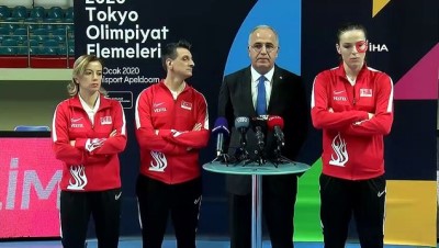 eleme maclari - Mehmet Akif Üstündağ: 'Olimpiyat vizesini alıp ülkemize döneceğiz' Videosu