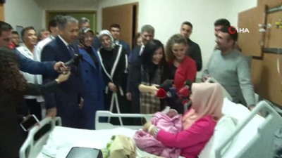  Vali Yerlikaya, Sultangazi’de 2019’un son bebeğini ve yeni yılın ilk bebeğini ziyaret etti 