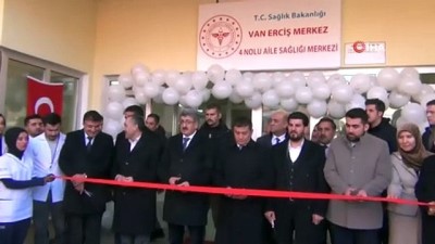  Erciş’te, 5 milyon 816 bin TL tutarındaki sağlık yatırımları hizmete açıldı