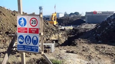 devlet hastanesi -  Hastane inşaatında toprak kayması: 2 yaralı  Videosu
