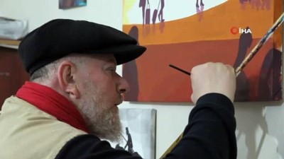 ressam -  Mardinli ressam Avustralya’daki yangını tuvaline işledi  Videosu
