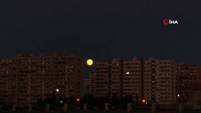 ay tutulmasi -  Yılın ilk ay tutulmasından önce, ay’ın parlaklığı dikkat çekti Videosu