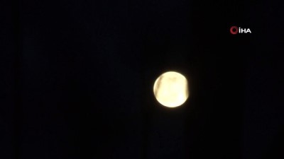ay tutulmasi -  Yılın ilk ay tutulmasından önce, ay’ın parlaklığı dikkat çekti  Videosu