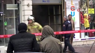  Bursa'da iş hanında korkutan yangın 