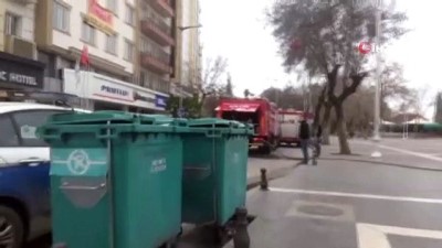 yangin yeri -  Metruk bina yangın sonrası kullanılamaz hale geldi  Videosu