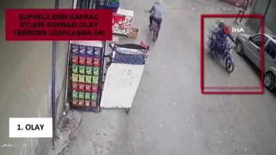  Gaspçılar önce kameralara sonra polise yakalandı 