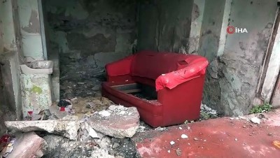  Kötü amaçlı kullanılan metruk binalar yıkılıyor 
