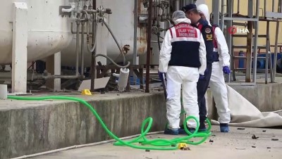 agir yarali -  Antalya’da tahliye pompası patladı: 1 ölü  Videosu