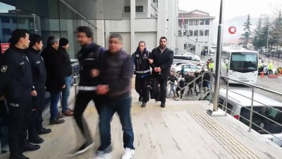  Zonguldak'ta tefeci operasyonu: 11 şüpheli adliyede 