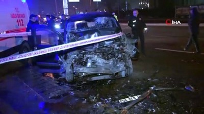 yolcu otobusu -  Başkent’te sıkışmalı kaza: 1 yaralı Videosu