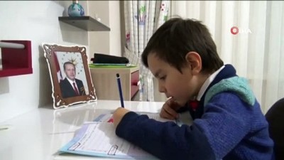 dersim -  Çankırılı 6 yaşındaki miniğin Cumhurbaşkanı Erdoğan sevgisi  Videosu