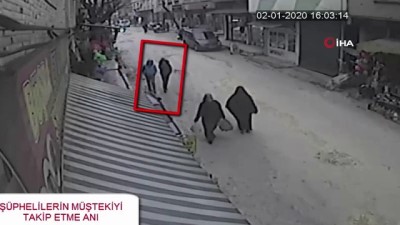  Kapkaç şüphelisi kamerada 