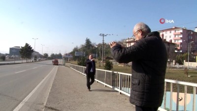 karayollari -  Karabük-Safranbolu karayolunda meydana gelen çatlak ekipleri harekete geçirdi  Videosu
